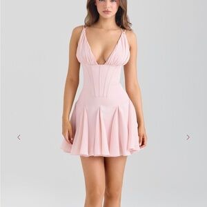 House of cb Samida Pink Sleeveless Dress